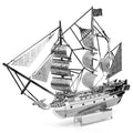 3D metalen puzzelmodel van een piratenschip - DIY lasergesneden speelgoed 7