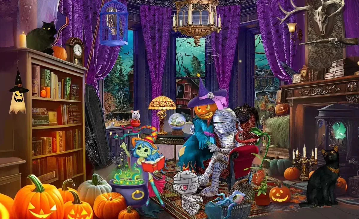 500 stukjes puzzel met verschillende landschapspatronen voor kinderen 20