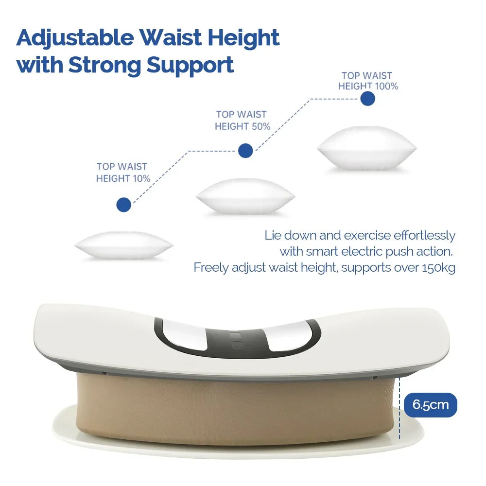 Elektrisches Rückendehngerät mit Vibrationsmassage für Lendenwirbel, aufblasbar und verstellbar 2