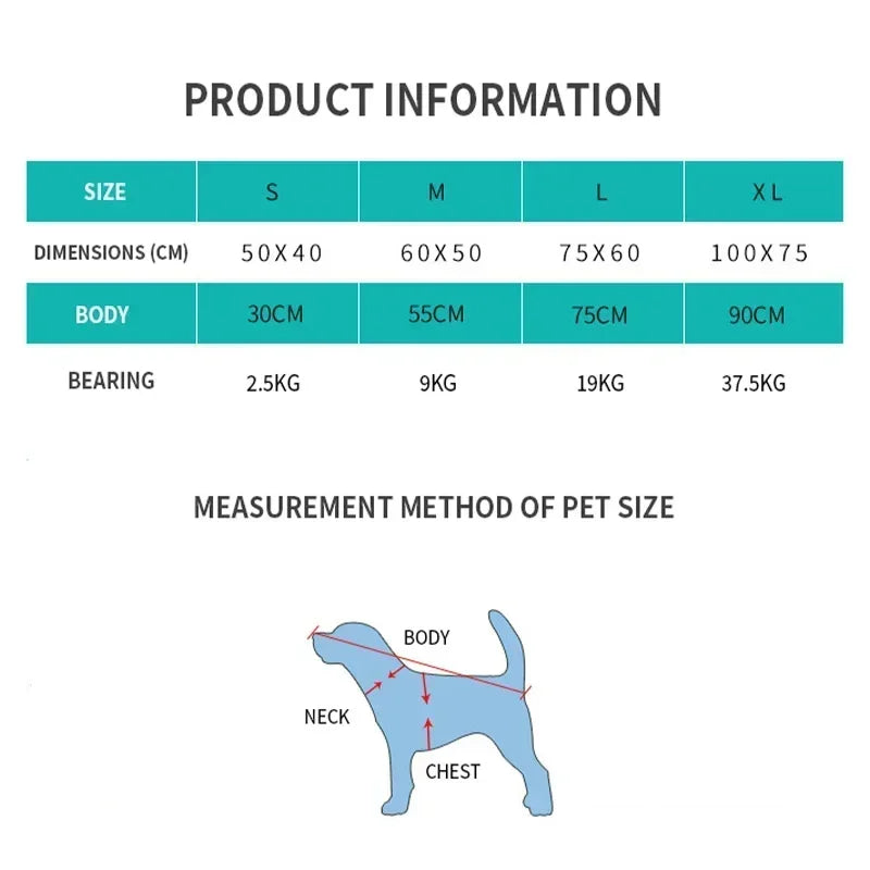Hondenkennel met Wasbare Thermische Mat voor Alle Seizoenen, Comfortabel en Duurzaam 5