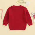 Kersttrui voor Peuters met Kerstman Borduursel en Lange Mouwen, Comfortabel en Feestelijk 5