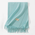 Pashmina Schal für Damen und Herren, weich, warm, 200x68 cm, vielseitig und elegant 16
