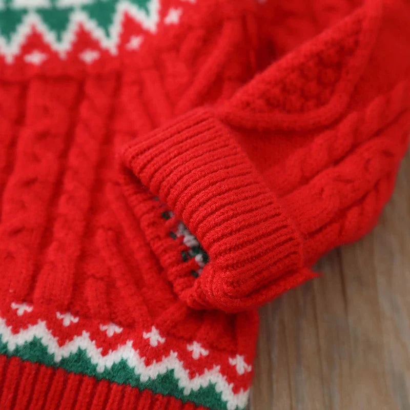 Schattige Kindertrui met Pluche Teddybeer voor Jongens en Meisjes, Warm en Comfortabel 5