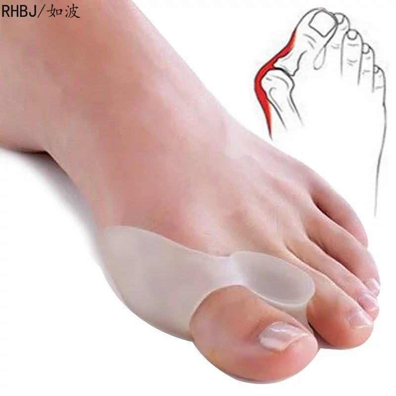 Silikon Gel Zehenspreizer für Hallux Valgus – 2 Stück, Wiederverwendbar, Komfortabel 11