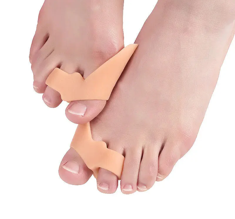 Silikon Gel Zehenspreizer für Hallux Valgus – 2 Stück, Wiederverwendbar, Komfortabel 18