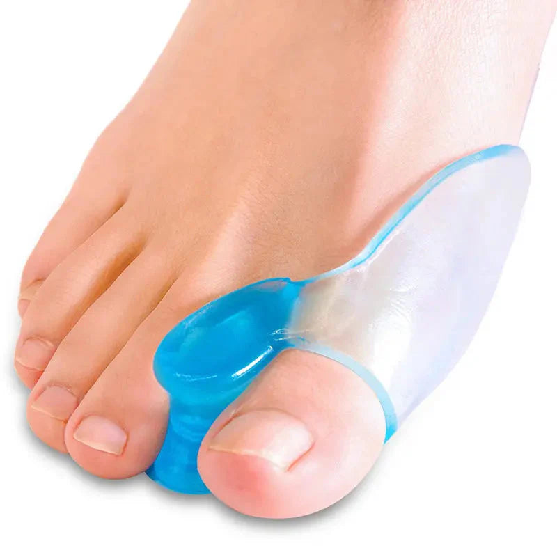 Silikon Gel Zehenspreizer für Hallux Valgus – 2 Stück, Wiederverwendbar, Komfortabel 4