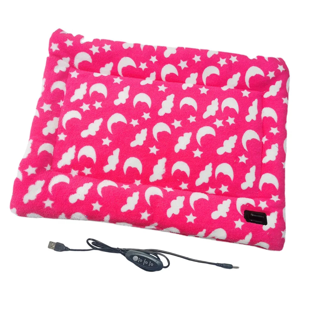 Verwarmingskussen voor Huisdieren - Waterdicht, Verstelbare Temperatuur, 35x45 cm 0