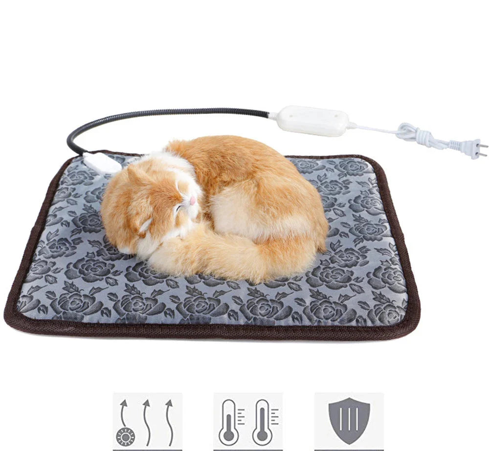 Verwarmingskussen voor huisdieren - Waterdicht en Draagbaar 0