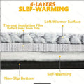 Zelfverwarmend kattenbed voor binnen en buiten, wasbaar en antislip 4